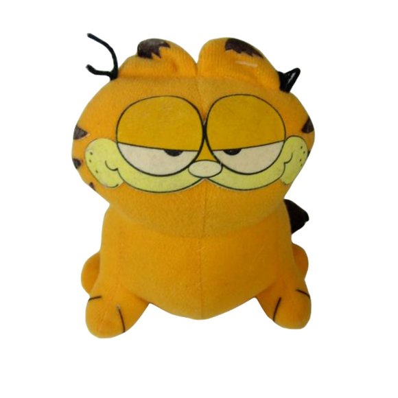 Garfield Tricot Toy Vintage Fun Farm Plush with Tags #05-0785 Fat Cat 7" tall - Picture 1 of 7